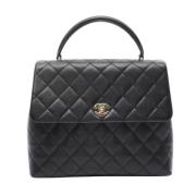 Chanel Vintage Pre-owned Laeder chanel-vskor Black, Dam