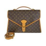 Louis Vuitton Vintage Pre-owned Canvas portfljer Brown, Dam