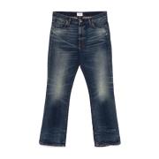 Haikure Blå Bootcut Denim Jeans Blue, Herr