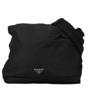 Prada Vintage Pre-owned Canvas prada-vskor Black, Dam