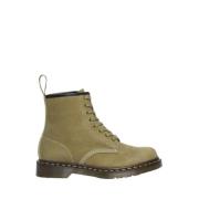 Dr. Martens 1460 Tumbled Nubuck Mocka Stövlar Green, Herr