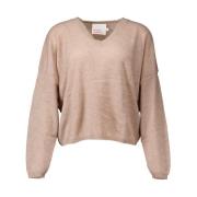 Absolut Cashmere Zand Alicia Cashmere Sweater Brown, Dam