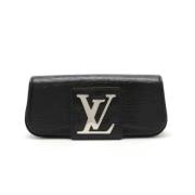 Louis Vuitton Vintage Pre-owned Laeder kuvertvskor Black, Dam