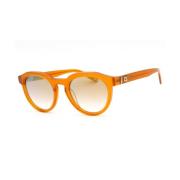 Guess Orange Plast Solglasögon Spegel Stil Orange, Unisex