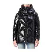 Blauer Stilig Vinterrock Malia Black, Dam