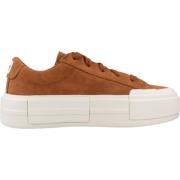 Converse Casual Cruise Ox Sneakers Brown, Dam