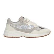 Enterprise Japan Mocka Läder Sneakers Beige, Herr