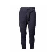 C.p. Company Upphöjd fleece lins sweatpants Blue, Herr