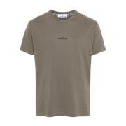 Stone Island Stiliga T-shirts och Polos Kollektion Brown, Herr