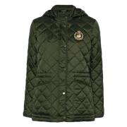 Ralph Lauren Vadderad vinterjacka Green, Dam