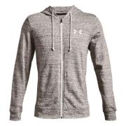 Under Armour Rival Terry LC FZ Jacka Gray, Herr