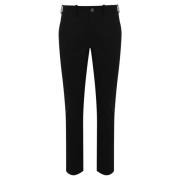 RRD Svarta Slim Fit Tekniska Byxor Black, Herr