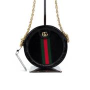 Gucci Vintage Pre-owned Tyg gucci-vskor Black, Dam