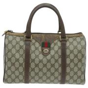 Gucci Vintage Pre-owned Laeder resvskor Beige, Dam