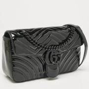 Gucci Vintage Pre-owned Tyg gucci-vskor Black, Dam