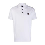 Paul & Shark Polo Shirts White, Herr