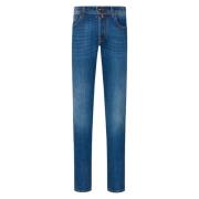 Jacob Cohën Slim Fit Bard Jeans Made in Italy Blue, Herr