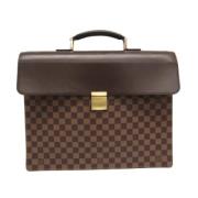 Louis Vuitton Vintage Pre-owned Canvas portfljer Brown, Dam