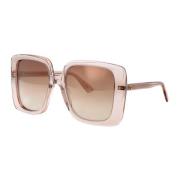 Gucci Stiliga solglasögon Gg1314S Beige, Dam