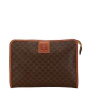 Celine Vintage Pre-owned Canvas celine-vskor Brown, Dam