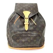 Louis Vuitton Vintage Pre-owned Canvas ryggsckar Brown, Dam