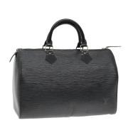 Louis Vuitton Vintage Pre-owned Laeder louis-vuitton-vskor Black, Dam