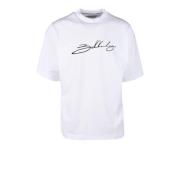 Bikkembergs Bomull T-shirt White, Herr