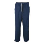 Department Five Casual Bomull Viskos Byxor Blue, Herr