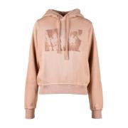 Diesel Hoodies Pink, Dam