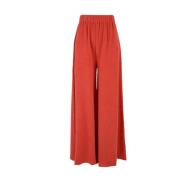 Douuod Woman Röda Cono05 Dd05  Byxor Red, Dam