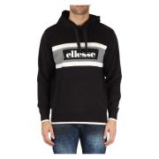 Ellesse Bomullshoodie med logotryck Black, Herr