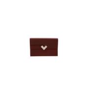 Hermès Vintage Pre-owned Canvas kuvertvskor Red, Dam