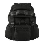 Diesel Nylon Ryggsäck med Polyuretan Finish Black, Dam