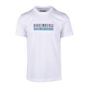 Bikkembergs Stilfull Bomull T-shirt Kollektion White, Herr