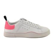 Diesel Läder Sneakers med Gummisula White, Dam