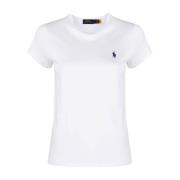 Polo Ralph Lauren Vita T-shirts och Polos White, Dam