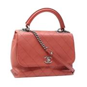 Chanel Vintage Pre-owned Laeder chanel-vskor Pink, Dam