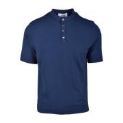 Alpha Studio Polo Shirts Blue, Herr