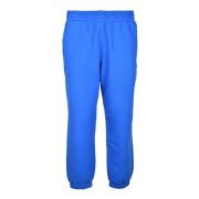 Adidas Bomullsblandning Stiliga Byxor Blue, Herr