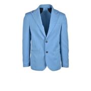 Imperial Elegant Blazer med Polyesterblandning Blue, Herr