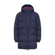 Tommy Jeans Naturlig Dun Essential Jacka Blue, Herr