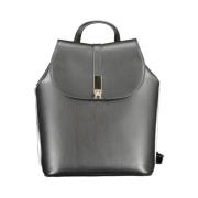 Tommy Hilfiger Svart Polyeten Ryggsäck med Justerbara Remmar Black, Da...