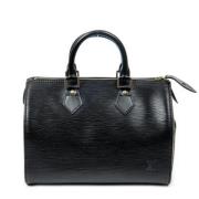 Louis Vuitton Vintage Pre-owned Laeder handvskor Black, Dam