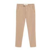 Roy Roger's Slim Fit Gabardine Jeans Brown, Herr