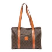 Celine Vintage Pre-owned Canvas celine-vskor Brown, Dam