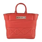 Love Moschino Stilig PU-väska Red, Dam