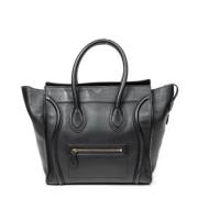 Celine Vintage Pre-owned Laeder handvskor Black, Dam