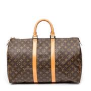 Louis Vuitton Vintage Pre-owned Canvas resvskor Brown, Dam