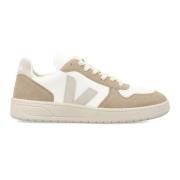 Veja V-10 Sneakers Multicolor Kardborreband Stängning Beige, Dam