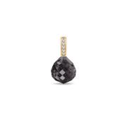 Julie Sandlau Kristallhänge med Cubic Zirkonia Black, Dam